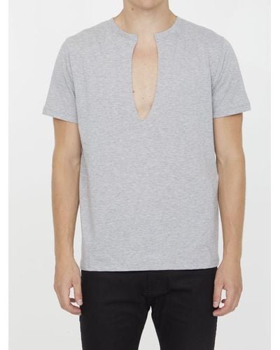 Gucci Jersey T-shirt - Grey