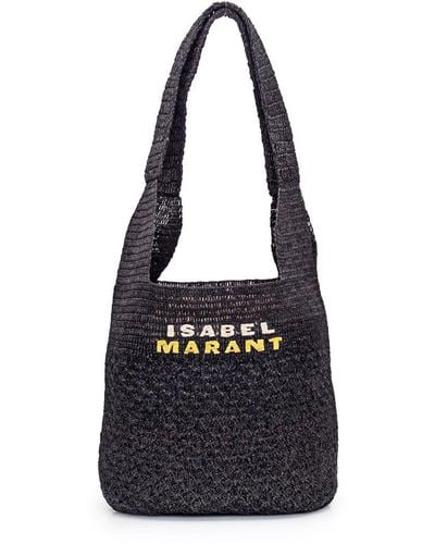 Isabel Marant Praia Media Bag - Black