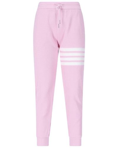 Pink Thom Browne Pants, Slacks and Chinos for Women | Lyst