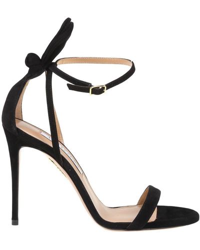 aquazzura heels black