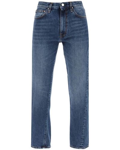Totême Twisted Seam Straight Jeans - Blue