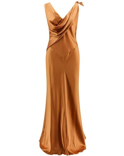 Alberta Ferretti Dress - Brown