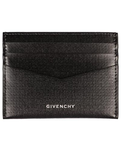 Givenchy Classique 4G Leather Card Holder - Black