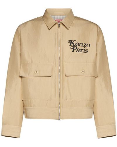 KENZO Coats - Natural