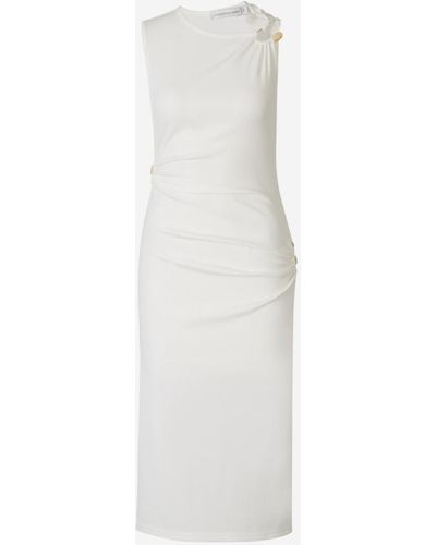 Christopher Esber Cut-Out Midi Dress - White