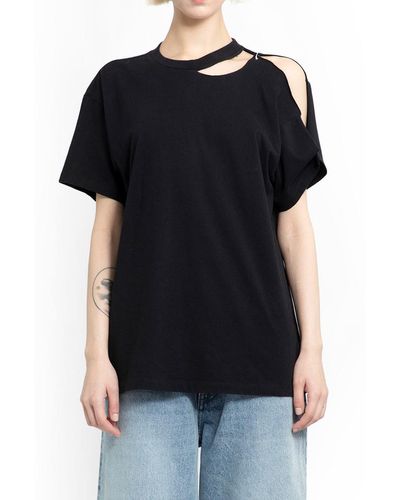 MM6 by Maison Martin Margiela T-shirts - Black