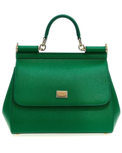 Dolce & Gabbana Sicily Hand Bags - Green