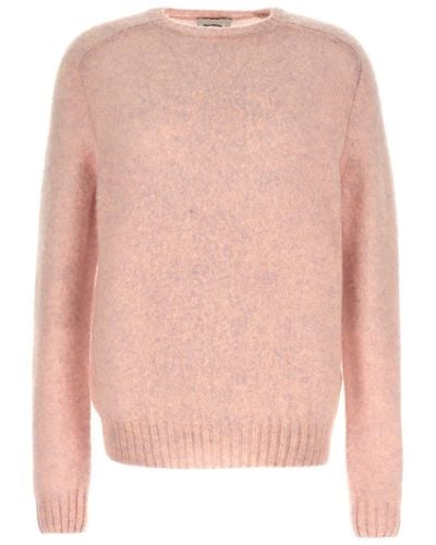 Harmony 'Shaggy' Sweater - Pink