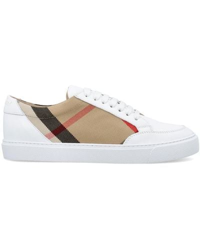 Burberry New Salmond Trainers - White