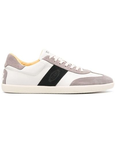 Tod's Sneakers With Band - White