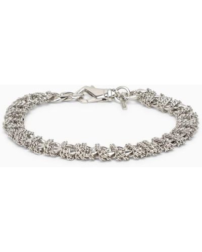 Emanuele Bicocchi Intricate Chain Bracelet - Metallic