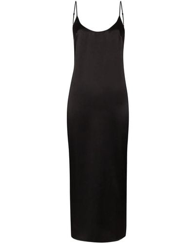 La Perla Silk Slip Dress - Black