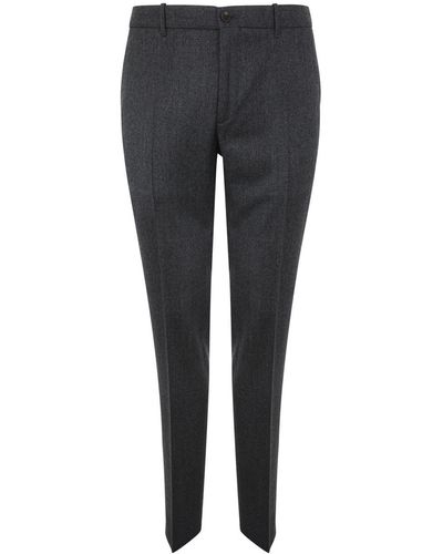 Incotex Smart Flannel Pants Clothing - Gray