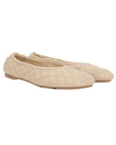 Burberry Flat Shoes - Natural
