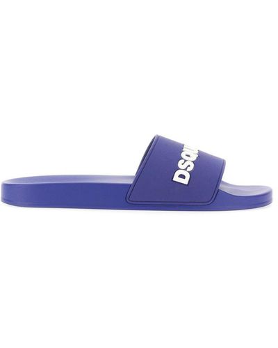 DSquared² Slide Sandal - Blue
