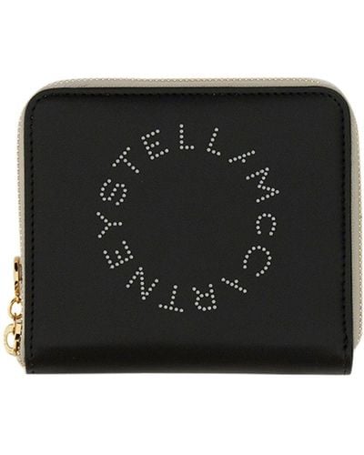 Stella McCartney Zipped Wallet - Black