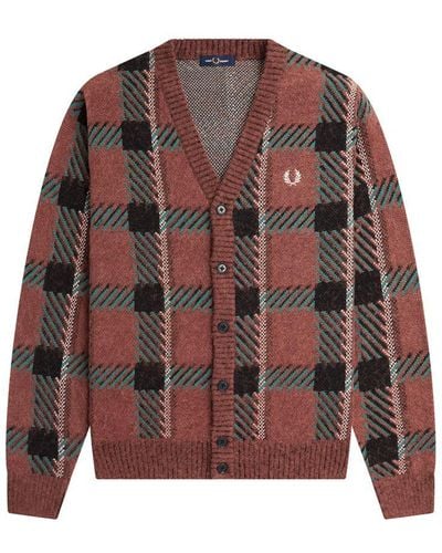 Fred Perry Cardigan - Brown