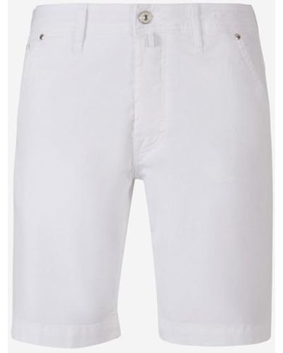 Jacob Cohen Lou Cotton Bermuda Shorts - White