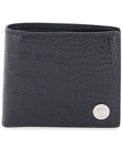 Versace Medusa biggie Wallet - Black