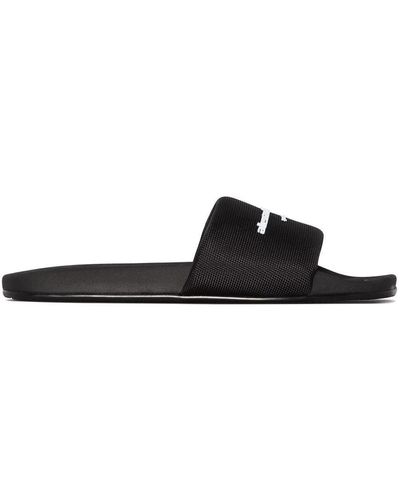 Alexander Wang Women Pool Slides - Black