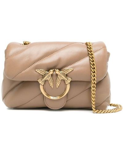Pinko 'mini Love Puff' Bag - Natural