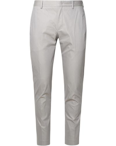 PT01 'Epsilon' Cotton Blend Trousers - Grey