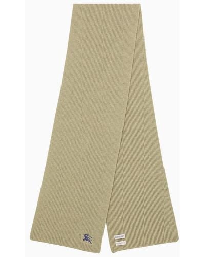 Burberry Hunter Scarf With Logo - Green