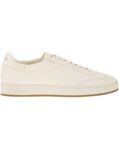 Church's Largs - Suede And Deerskin Trainer - White