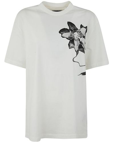 Y-3 Printed T-shirt Clothing - White