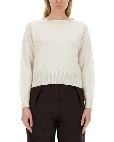 Margaret Howell Cashmere Blend Sweater - White
