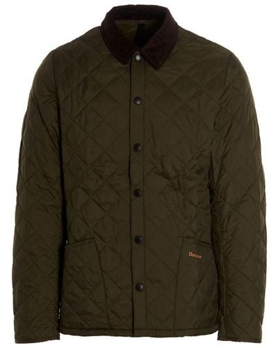 Barbour Heritage Liddesdale Quilted Jacket - Green