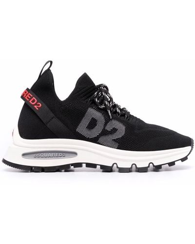 Dsquared2 The Giant Sneaker 'Black Ribbon' | Duyet Fashion