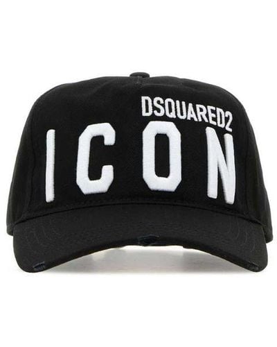 DSquared² Icon Baseball Cap - Black
