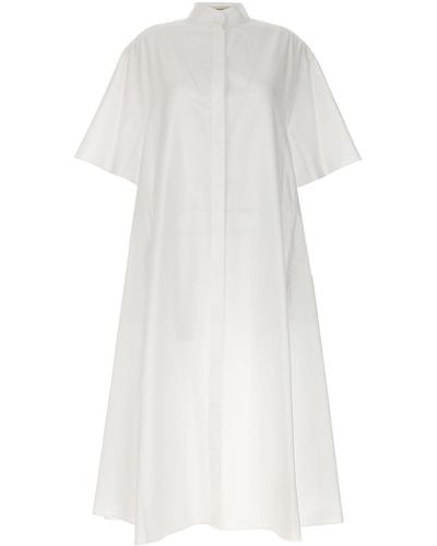 The Row 'Bredel' Shirt Dress - White