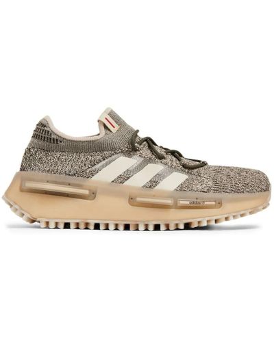 adidas Originals 3-stripes Lace-up Sneakers - Brown