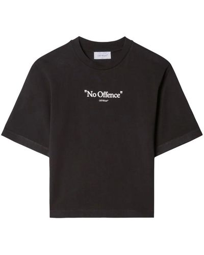Off-White c/o Virgil Abloh Slogan-print Cotton T-shirt - Black