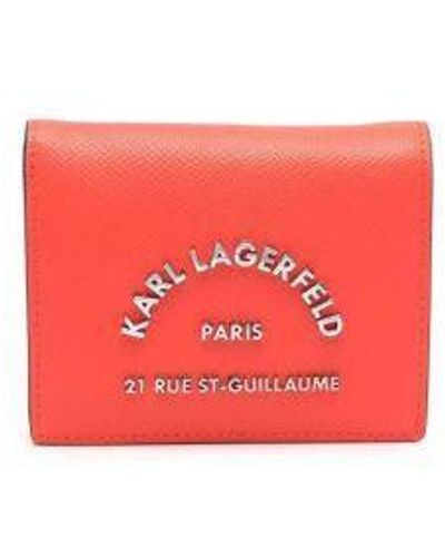 Karl Lagerfeld Small Leather Goods - Red