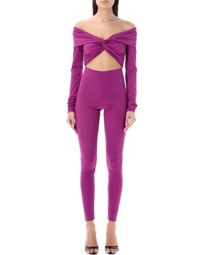 ANDAMANE Kendall Cut-out Jumpsuit - Pink