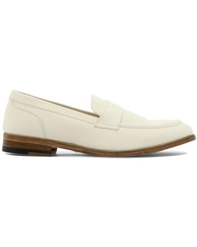 Sturlini "dolly" Classic Leather Loafers - Natural