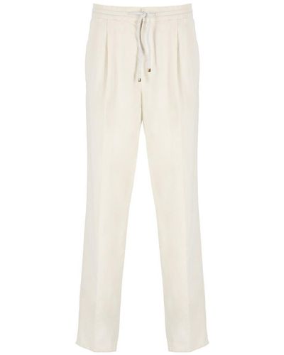 Brunello Cucinelli Pants Ivory - White