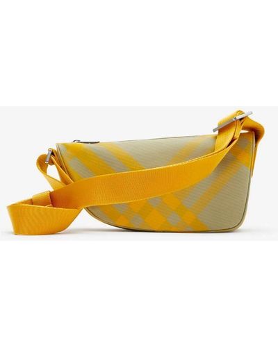 Burberry "Shield" Crossbody Bag - Yellow