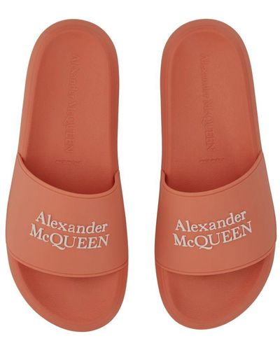 Alexander McQueen Slippers - Orange