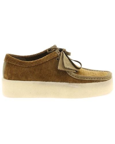 Clarks Originals Wallabee Cup Lace-up Shoes - Brown
