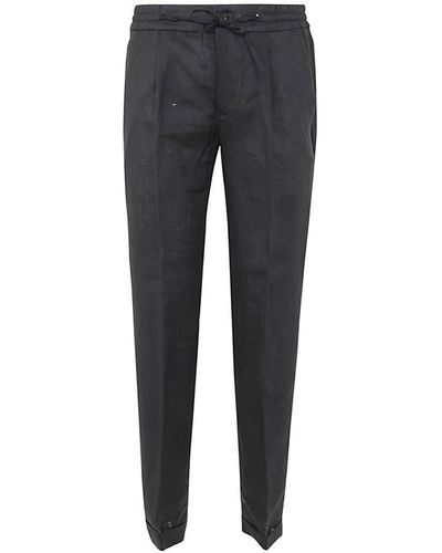 Michael Coal Mc Johnny 3954 Opening Trousers With Drawstring - Grey