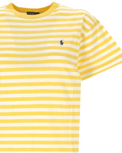 Polo Ralph Lauren T-Shirts And Polos - Yellow