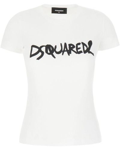 DSquared² And Cotton T-Shirt - White