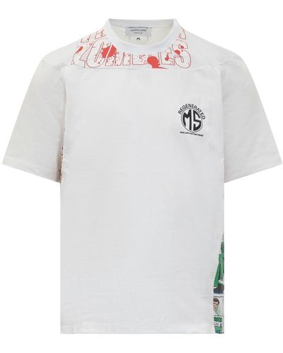 Marine Serre Graphic T-Shirt - White