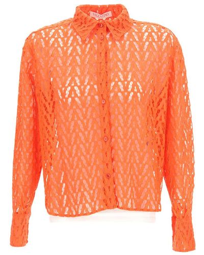 Valentino Shirts - Orange