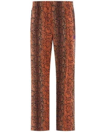 Needles Track Trousers - Brown