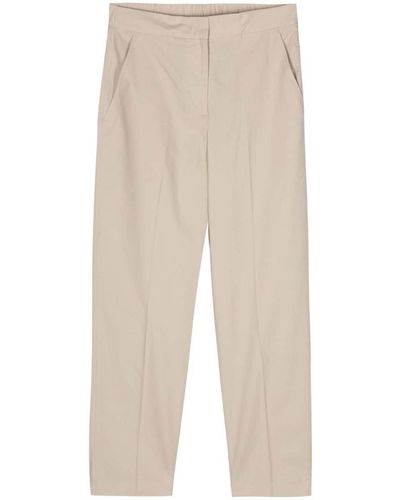 Seventy High Waisted Trousers - Natural